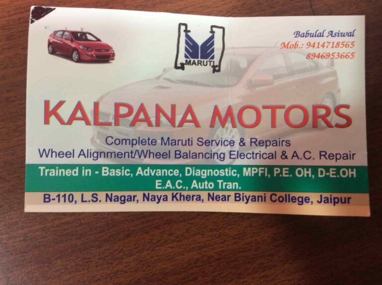 kalpana motors ambabari jaipur car repair services pluqi 1 768x574